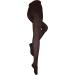 NuVein Women's Compression Pantyhose 15-20 mmHg Support | Sheer Nylon Hosiery Tights | Black Tall | Closed Toe - Buy Online on GoSupps.com