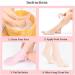 4Pairs Silicone Moisturizing Socks Silicone Pedicure Socks Silicone Socks for Women Women's Spa Pedicure Socks Anti Slip Socks for Repairing Dry Feet Cracked Heels and Softening Rough Skin - Buy Online on GoSupps.com