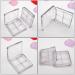 Beaupretty 4-Piece Empty Lipstick and Eyeshadow Palette - Clear Acrylic Cosmetic Container for Travel - Buy Online on GoSupps.com