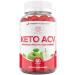 Keto ACV Gummies Advanced Weight Loss  1,000mg Keto Apple Cider Slimming Gummy for Detox, Metabolism and Fat Burning  60 Vegan Gummies.