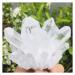 400-500g Natural Clear Quartz Crystal Cluster Minerals for Reiki Stone Home Furnishing ZJGIDTEM
