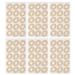 Healifty 90Pcs Callus Cushions Waterproof Self Adhesive Corn Pads Toe and Foot Protectors for Pain Relief and Foot Care Beige