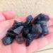Natural Crystal Natural gem Iolite Fall Crystal Stone Stone Mineral Specimen (Color : Violet Size : 1000g)