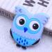 Healifty Blue Owl Shape Silicone Teether Toy for Babies - Educational and Safe Teething Toy - Buy Online on GoSupps.com