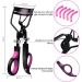 LDATY Eyelash Curler with Extra Replacement Refill Pads Classic Lash Curler Kit Pro Eyelash Curler No Pinching or Pulling Curled Eyelashes & Lash Line in Seconds Longer Curler Eyelashes (L) - Buy Online on GoSupps.com
