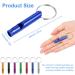 Aluminum Alloy Sport Pipe & 21 Emergency Whistles with Key Rings - Perfect for Sports Hiking Camping & Referees - Buy Online on GoSupps.com