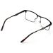 Buy V.W.E. Men s Rectangular Stainless Steel Reading Glasses - Anti Blue Ray Lens Large Fit Black - 2.5x Magnification - International Shipping Available - Buy Online on GoSupps.com