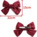 scicent Hair Bow Clips Large Vintage Satin Barrettes Silk Retro Bowknot Hair Accessory Ribbion Bowknot Clip Headpiece for Women and Girls Headdress Green - 9906 - Buy Online on GoSupps.com