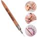 Beavorty Nail Art Liner Brush 6mm Nail Gel Polish Painting Brush Thin Nail Art Dotting Drawing Pen Manicure Tool Accessories - Buy Online on GoSupps.com