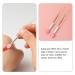 10pcs Lip Mask Brush Set - Crystal Handle Makeup Applicator for Lip Balm & Exfoliator | Portable Lipstick Wand | Miss Beauty 8x0.7cm - Buy Online on GoSupps.com