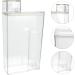 Cabilock 3pcs Laundry Storage Box Laundry Soap Container Food Storage Containers Pantry Storage Glass Rice Dispenser Refillable Lotion Holder The Pet Travel Softener High Capacity 23.5X12.5CMx3pcs Transparentx3pcs - Buy Online on GoSupps.com