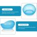 Suction Cup Bowl Silicone Scooper Bowl Suction Plate Disabled Person Bowl Self Feeding Bowl Elderly Assistant Dish for Handicapped Person - Buy Online on GoSupps.com
