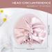Arqumi Kids Double-Layer Satin Hair Bonnet - Adjustable Pink Sleep Cap for Girls - Buy Online on GoSupps.com
