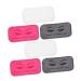 FOMIYES 6pi ces Lot De Coussinets Frontaux Pour Extensions De Cils Lavables Et R utilisables 1 unit (Lot de 1) couleur assortie