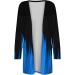 Long Shirt Outerwear Top Thin Warm Knitted Coat Women's Blouse V-Neck Shirt Tunic Long Women's Tunic Women's Shirt Casual Checked Shirt Women's Winter Chunky Knit Jacket E-blue. M - Buy Online on GoSupps.com