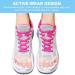LANTRO JS Transparent Gel Toe Spreaders - Toe Separators for Men and Women - Buy Online on GoSupps.com