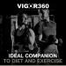 VIGOR 360 Slimming Supplement for Weight Management Thermogenesis & Lipogenesis Activation Ideal to be Paired with Proper Diet & Exercise for Wellness and Well-Being 60 Capsules - Buy Online on GoSupps.com