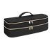 Hair Dryer Travel Bag Double Layer Travel Carrying Organizer Bag Travel Organizer Case with Interior Pockets Portable Dryer Case Hair Dryer Bag for Flat Irons Straighteners Curling Iron