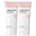 BEYOND Angel Aqua Tone-Up Cream (2.5 + 2.5fl oz) - Bright Even Skin Tone Moisturizing Vegan. Korean Skin Care. Niacinamide Hyaluronic Acid.