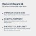 ROCKWELL RAZORS 6S Stainless Steel Double-Edge Safety Razor - 6 Adjustable Shave Settings, 5 Blades - Silver (8 Piece Set) - Buy Online on GoSupps.com