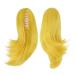 MapofBeauty 22 Inch Yellow Short Hair + Ponytail Cosplay Wig - Perfect for Costume Parties & Themed Events - Buy Online on GoSupps.com