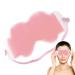 Hugsweet Reusable Cold Eye Masque | Reusable Gel Eye | Perfect Fit Sleeping Tool for Business Trip Travel Home and Car Pink