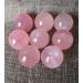 2 pcs Love Stone Natural Pink Rose Quartz Crystal Reiki Gemstone Rose Crystal Sphere as Gift Chakra Reiki Balancing - Buy Online on GoSupps.com