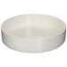 Sammons Preston High-Sided Dish, White, Durable Melamine Plastic Plate has 7.75" Diameter & 1.75" High Sides, Can Serve as Bowl or Scooping Aid, Independent Eating Tool for the Elderly, & Disabled