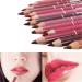 Syglawnd_E59_1000945 Lipliner Pencil 12pcs Professional Lipliner Waterproof Lip Liner Pencil Set Long Lasting Makeup Cosmetic Set For Women Girls Cosmetics Makeup Pens - Buy Online on GoSupps.com
