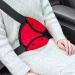 Hysagtek 2Pcs Seat Belt Adjusters - Red + Grey Seat Belt Safety Covers for Enhanced Comfort and Protection - Buy Online on GoSupps.com