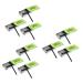 FOMIYES 9 Sets natural mascara eyebrow styling soap makeup eyebrow soap eyebrow kit the brow glue brow