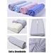 Eucoz Replacement Pillow Case for Contour Pillow - Soft Cotton Zippered Cover for Memory Foam Neck Pillow - Grey, 20x12 Inch - Buy Online on GoSupps.com