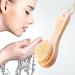 Wooden Facial Cleansing Brush Set - Natural Bristles for Exfoliation and Skin Care - Buy Online on GoSupps.com