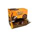 Happy chocolate chocolate "vegan chocolate" in a 30 box with inspiring messages (1box 30 gluecover cookies A 6G) 6 g (30 pack)