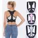 Adjustable Clavicle Support Brace for Men Women Back Posture Corrector for Bad Posture Improve Upper Back Sup (Pink M Code) - Buy Online on GoSupps.com