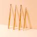 Barry M Essential Nail Art Tools 4 pc set includes 3 different brushes and Dotting Tool Bamboo wood/Rose Gold - Buy Online on GoSupps.com