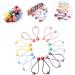 FRCOLOR Rope Pairs headband color hair tie hair band Pom Pom hair ties for girls hair ties for thick hair ponytail holders girls hair rope Acrylic Korean version bracket Headband - Buy Online on GoSupps.com