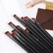 10PCS Eyebrow Brush Set - Premium Angled Synthetic Blending Makeup Brushes for Perfect Eyebrow & Eyeshadow Application - International Shipping Available - Buy Online on GoSupps.com