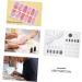 Ipetboom Silicone Manicure Pad Silica Gel Coloring Set 28x20cm As Shown - Buy Online on GoSupps.com