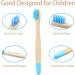 Children Bamboo Toothbrushes 10 Pack Kids Toothbrush Colorful Soft Bristles Eco Friendly Biodegradable Painting Waterproof Wooden Handle Tooth Brush for Child (Multi-Colored 10 Pack) - Buy Online on GoSupps.com
