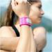 PARA'KITO Mosquito Repellent Wristband - Waterproof Outdoor Bug Bracelet with Natural Oils - Sport Edition (Fuchsia) - Buy Online on GoSupps.com