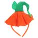 TOGEVAL Pumpkin Headband Halloween Headbopper Halloween Hair Accessories Adults Headbands Harvest Headband Pumpkin Hair Band Halloween Headpiece Pumpkin Stem Headband Non-woven Fabric