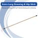 Sammons Preston Extra Long Dressing and Hip Stick with Hooks - Daily Living Aid for Limited Reach & Mobility - Buy Online on GoSupps.com