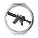 YENDOSTEEN Mirror makeup mirror gun control Round Mirror all gun pocket mirror portable mirror