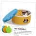 POPETPOP 9 Pcs Pet Can Lid Canned Meals Canned Dog Food Pet Food Can Cover Dog Can Lid Cats and Dogs Skull 10.5x9cmx3pcs Assorted Colorx3pcs - Buy Online on GoSupps.com