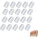 Silicone Anti-Friction Toe Protector - 2023 New Silicone Breathable Toe Covers Clear Silicone Anti-Friction Toe Protector- 0.39Inches (30PCS)