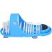 Shower Foot Scrubber - Easy Foot Cleaning & Washing Mat with Suction Cups | Removes Dead Skin Improves Circulation Relieves Pressure - Blue - Buy Online on GoSupps.com