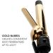 Buy Signature 24K Gold Curling Iron (1.25") - Luxury Hair Styling Tool for Effortless Curls | International Shipping - Buy Online on GoSupps.com