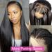 28 Straight HD Lace Front Wig for Black Women - 180 Density Brazilian Virgin Human Hair - Pre Plucked with Baby Hair - Natural Color - 13x4 Lace Frontal Wig - Buy Online on GoSupps.com