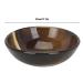 Jauarta Guasha Board Bowl - 8cm Round Durable Ox Horn Massage Tool with Smooth Surface - Buy Online on GoSupps.com